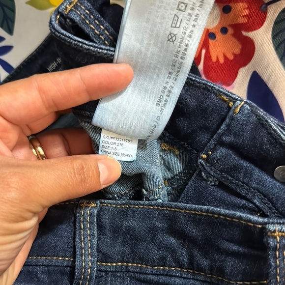 Dark Blue Denim Jeans size w25 L26 - Picture 5 of 5